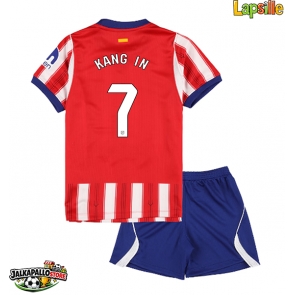Atletico Madrid Lee Kang-in #7 Kotipaita Lapsille 2026-27 Lyhythihainen (+ shortsit)